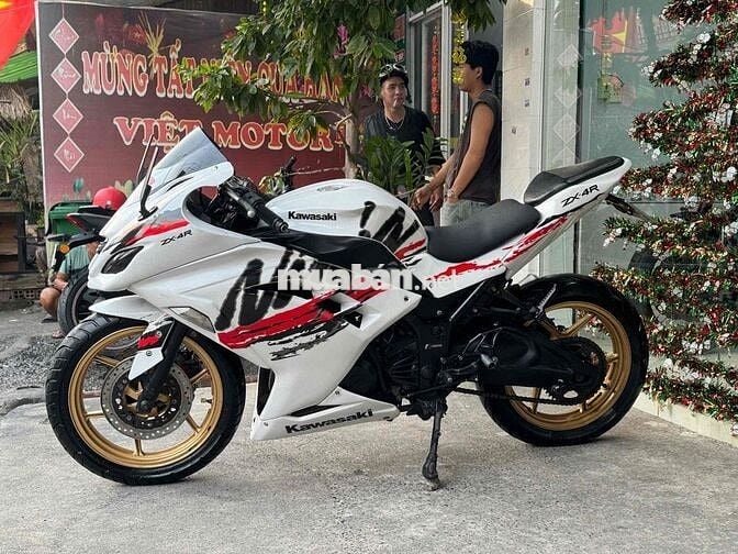 Kawasaki Ninja 250 Trắng Đỏ Đen 40000 km