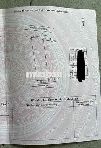 Đất 2 mặt tiền Đt 934B và 935C