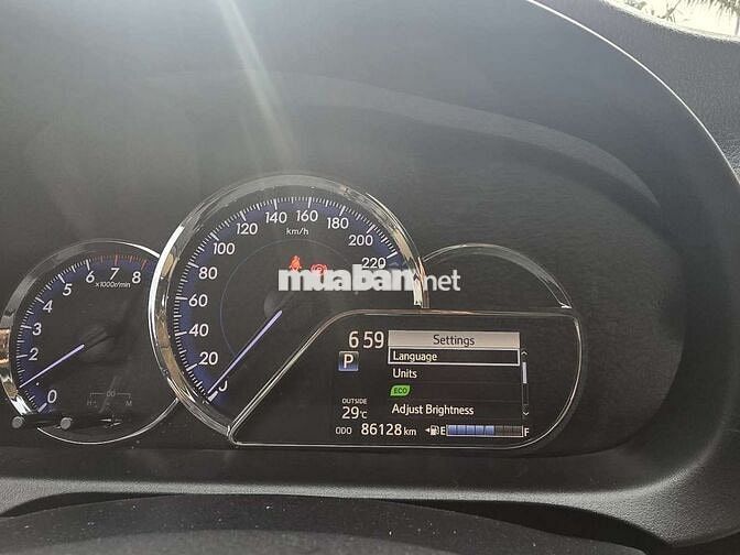 VIOS 1.5G SX 2020 TƯ ĐỘNG 86000KM BẢO HÀNH 1 NĂM