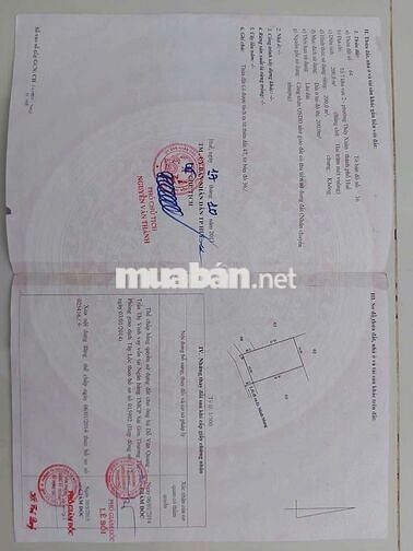 Bán nhanh đất kiệt 106 minh mạng