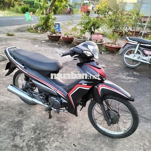 SYM Elegant 50cc Đen đỏ