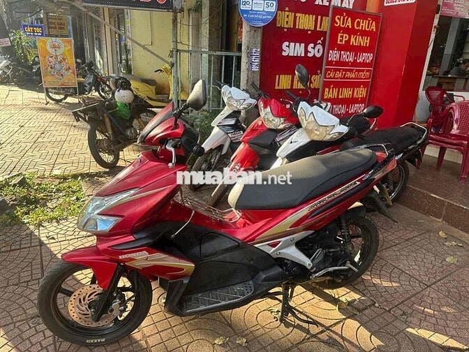 honda Airblade 2008 - màu đỏ đen