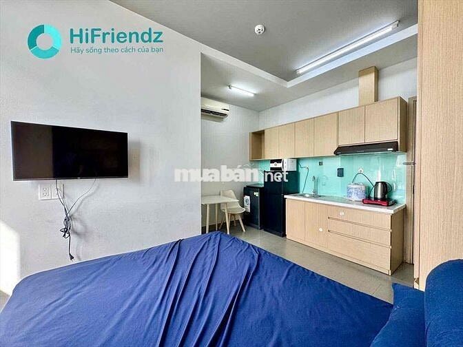 Studio Thang Máy Bancol Rộng 26m2 Ngay Chân Cầu Nguyễn Văn Cừ - Chữ Y