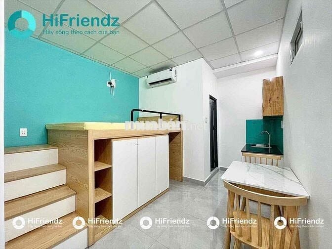 🌈🌈CĂN HỘ FULL NỘI THẤT - THANG MÁY HẦM XE - NGAY KHU ĐỒNG ĐEN