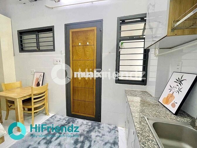 Căn Hộ Studio- 20m2 - Full Nội Thất - Thang Máy- Khu Hoàng Hoa Thám