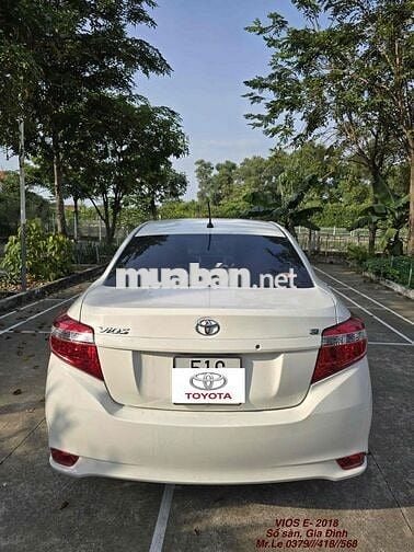 Toyota Vios E 2018-Số sàn xe GĐ (Mr.Le ***)