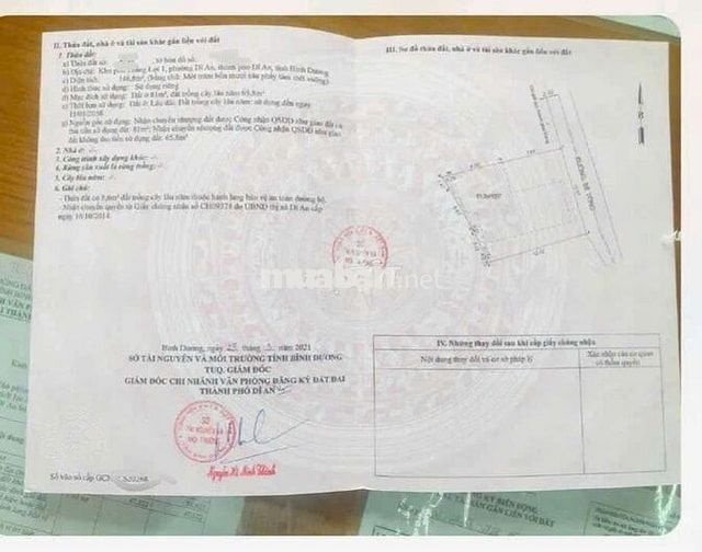 Căn 16:🔥🔥🔥HÀNG HIẾM tại thành phố DĨ AN 
- LÔ ĐẤT NGANG 11