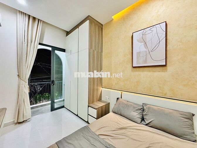 Cho thuê nhà Full Nội thất đẹp Bùi Đình Tuý 5x8m 3pn giá 15 triệu