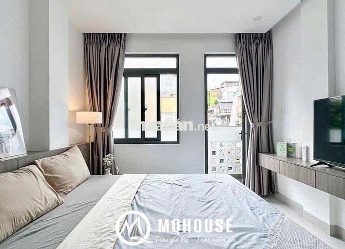 CHO THUÊ CĂN HỘ 1PN BAN CÔNG TÁCH BẾP MỚI NGUYỄN ĐÌNH CHIỂU GIÁ RẺ T12