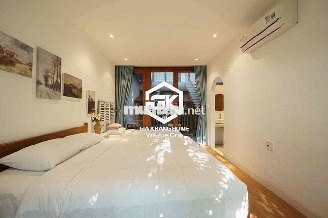 NHÀ NGUYÊN CĂN 3 PHÒNG NGỦ FULL NỘI THẤT ĐẸP KHU ĐÔ THỊ HÀ QUANG 2 CHO