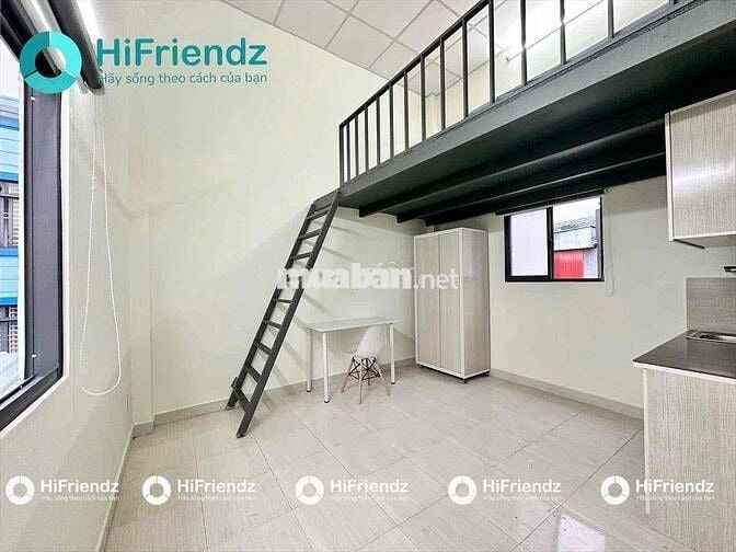 📍 Phòng Gác - Thoáng - Full NT - Ngay Bắc Hải - Mới 100%