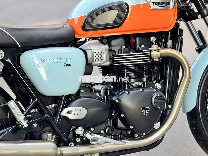 Mạnh Hà Motor bán triumph t100 2023 1k km như mới