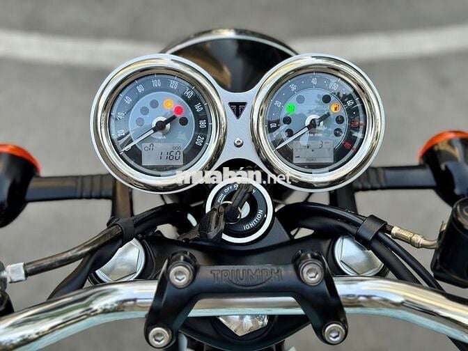 Mạnh Hà Motor bán triumph t100 2023 1k km như mới
