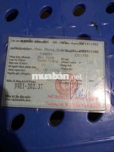 Yamaha Exciter 135 2014 Xanh Trắng