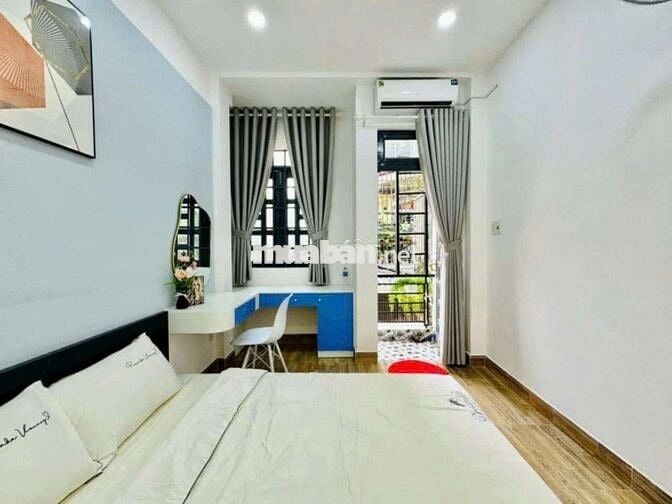 Cho thuê nguyên căn 3pn , Full nội thất, Gần mặt tiền Đườg số 18 P8 GV