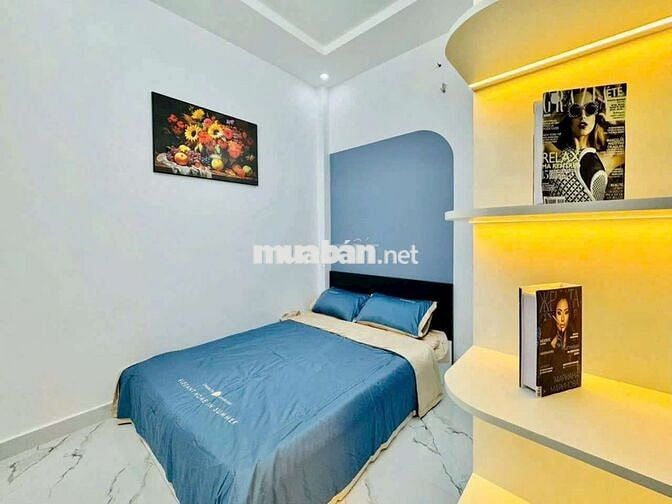 Cho thuê nguyên căn 3pn , Full nội thất, Gần mặt tiền Đườg số 18 P8 GV