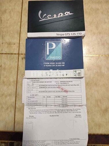 Bán xe vespa 150cc 2022 một đời chủ mua mới chính