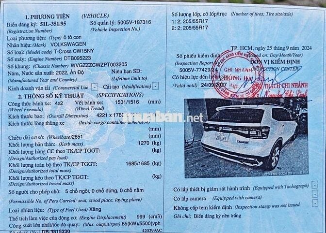 Volkswagen T-Cross 2022 Luxury - 16850 km