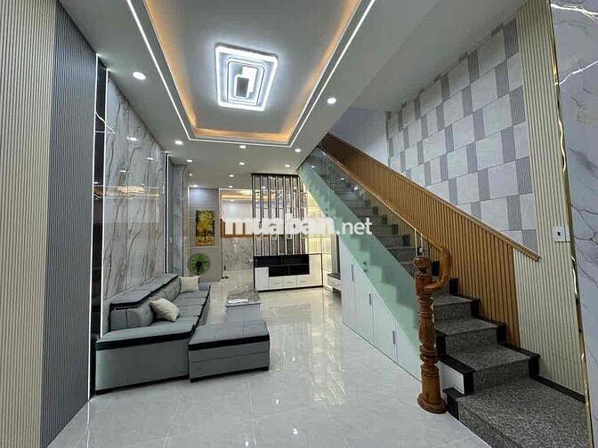 60M - 5,350 TỶ - NHÀ 3 LầU - TRUNG MỸ TÂY - TCH 17 - HXH