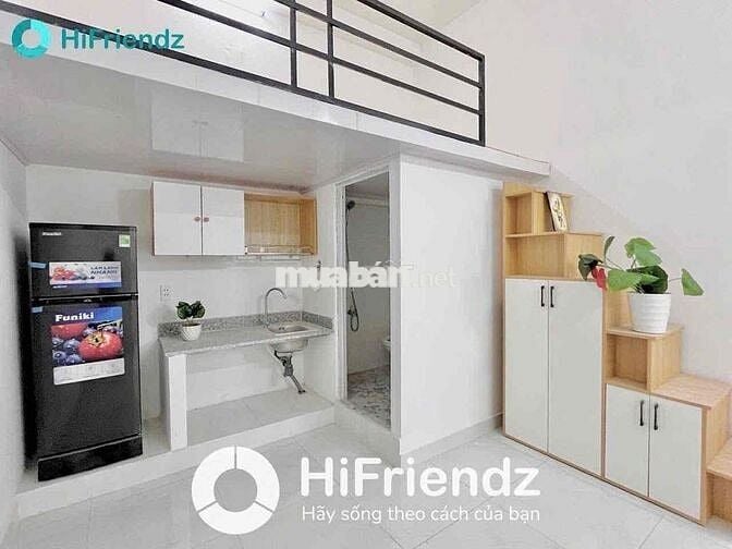 PHÒNG DUPLEX SẴN NỘI THẤT - NGAY CẦU HOÀNG HOA THÁM