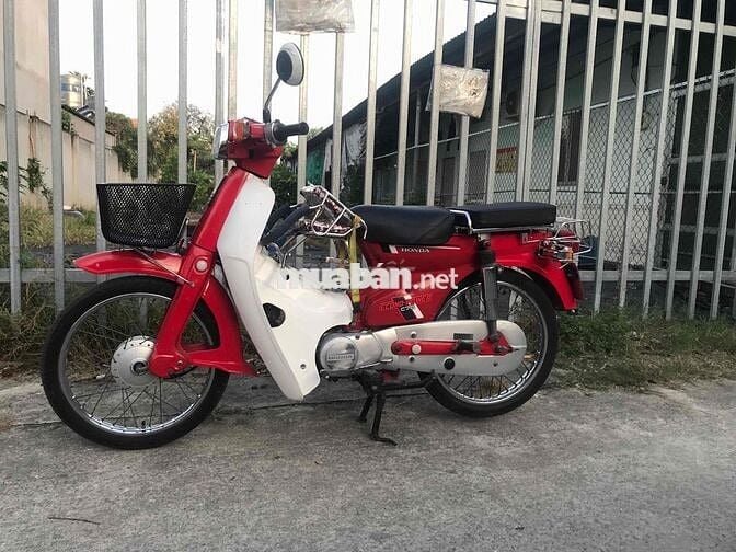 Honda Cub 70 Đỏ Trắng Đã sử dụng