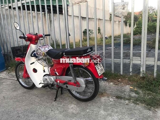 Honda Cub 70 Đỏ Trắng Đã sử dụng