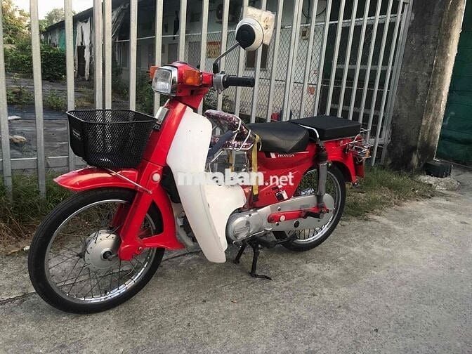 Honda Cub 70 Đỏ Trắng Đã sử dụng