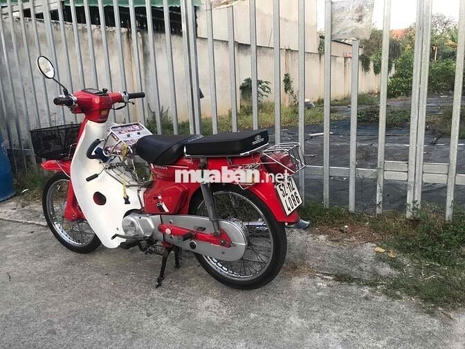 Honda Cub 70 Đỏ Trắng Đã sử dụng