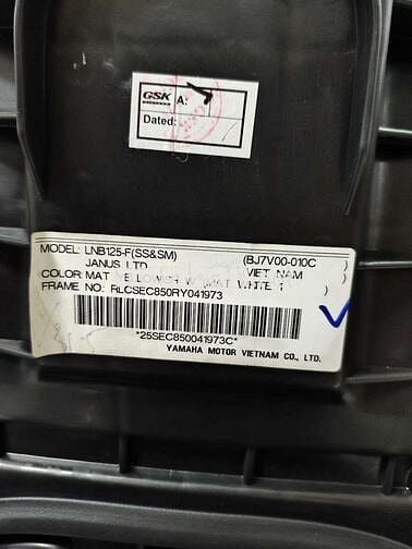 Yamaha Janus 2024 Trắng