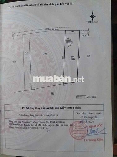 Bán lô đất cực đẹp thích hợp đầu tư nghỉ dưỡng