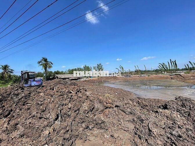 Đất view sông Tiền Giang 300m² có thổ cư, bao san lấp đẹp, giá 420Tr