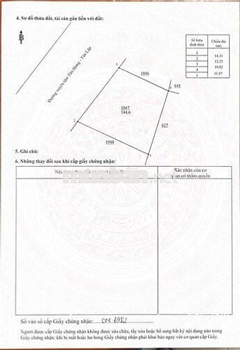 3 lô đất thổ cư sẵn cần bán gấp