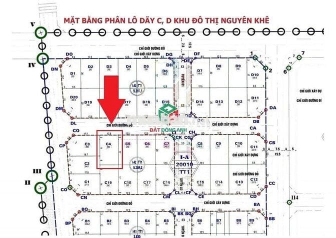 ✅ BÁN ĐẤT BIỆT THỰ NGUYÊN KHÊ - KHU ĐÔ THỊ NGUYÊN KHÊ - 250M