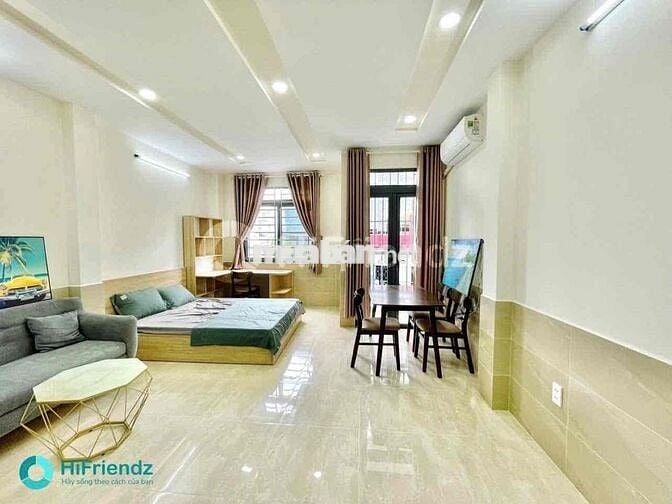 CĂN HỘ 2 GIƯỜNG - TÁCH BẾP BAN CÔNG - MÁY GIẶT RIÊNG - 40M2