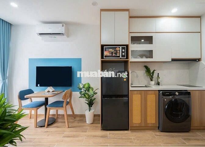 CHO THUÊ 1N1K 2N1K BAN CÔNG FULL NỘI THẤT NGAY AN DƯƠNG VƯƠNG, TÂY HỒ