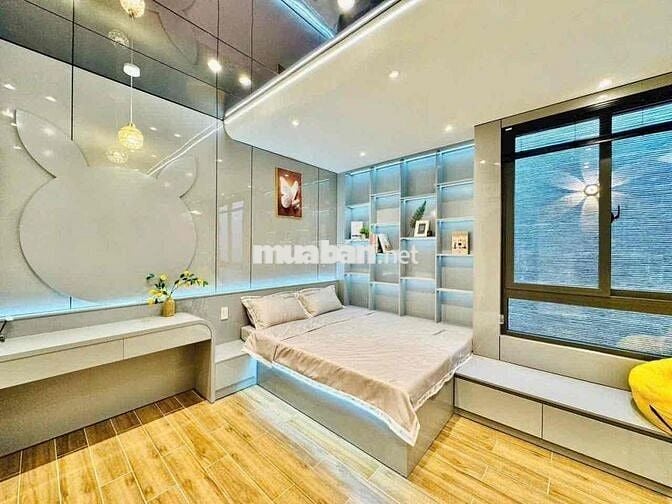 SIÊU PHẨM NHÀ PHỐ MỚI TINH FULL NT CAO CẤP 3PN NGUYỄN VĂN KHỐI P9 GV