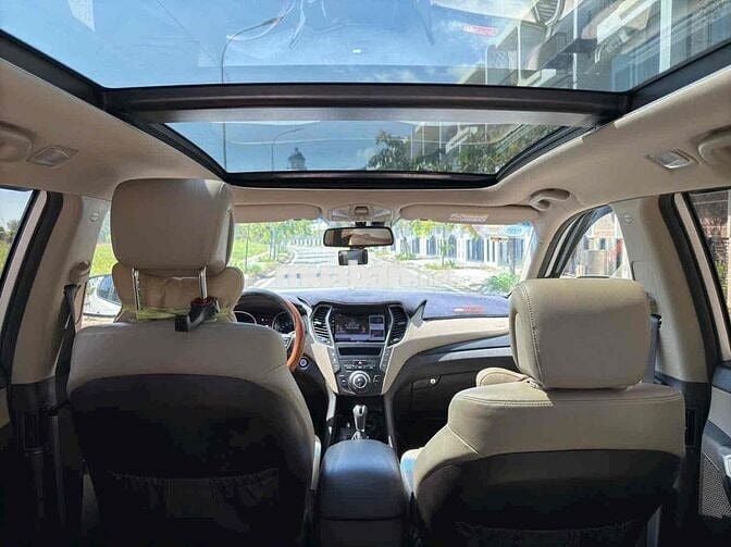 Hyundai Santa Fe 2018 2.4 AT 2WD - 80000 km xe Đep