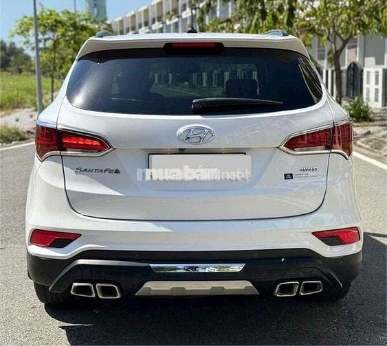 Hyundai Santa Fe 2018 2.4 AT 2WD - 80000 km xe Đep