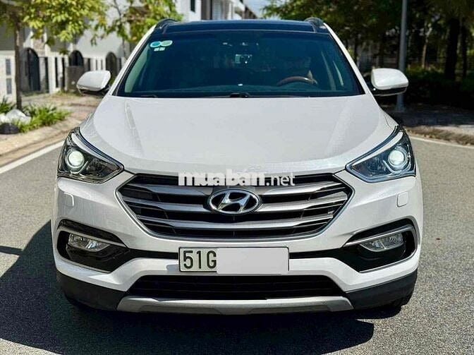 Hyundai Santa Fe 2018 2.4 AT 2WD - 80000 km xe Đep