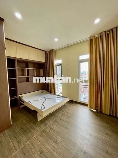 Cho thuê nhà hẻm xe tải Chu Văn An 6PN giá chỉ 27tr