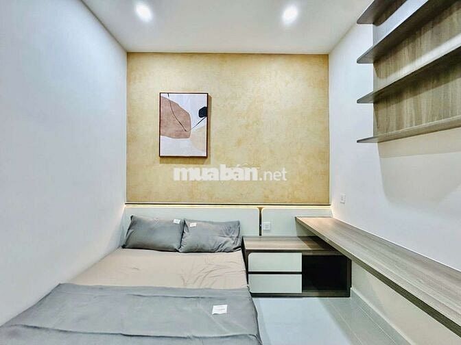 Nhà mới full Nội Thất 3 PN Bùi Đình Túy giá 15tr