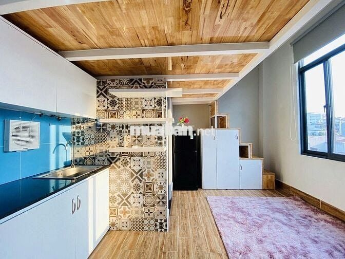 PHÒNG GÁC LỬNG 25M2 FULL TIỆN NGHI NGUYỄN KHUYẾN