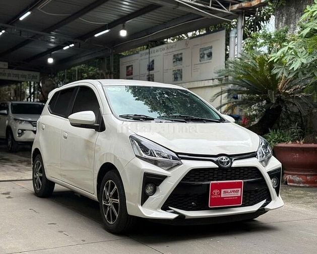 Toyota Wigo 2021 1.2G Trắng 29519 km(CÒN GIẢM LỘC)