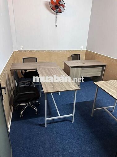 Chính chủ cho thuê văn phòng trang bị đầy đủ, thích hợp cty nhỏ và vừa