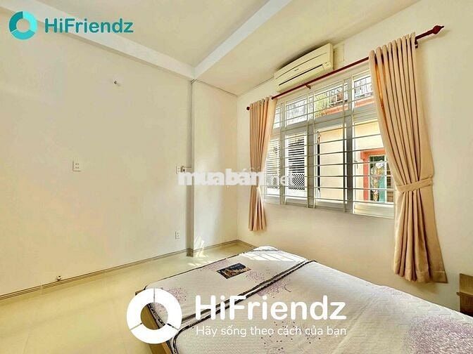 2 Phòng Ngủ - 60m2 - Ban Công - Full Nội Thất- Máy Giặt Riêng- Sân Bay