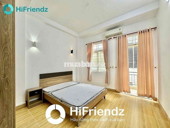 2 Phòng Ngủ - 60m2 - Ban Công - Full Nội Thất- Máy Giặt Riêng- Sân Bay