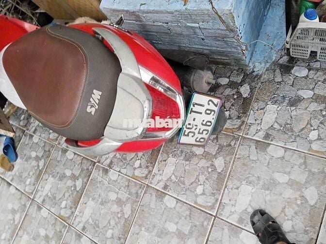 SYM Attila màu Đỏ,có Fi,bstp