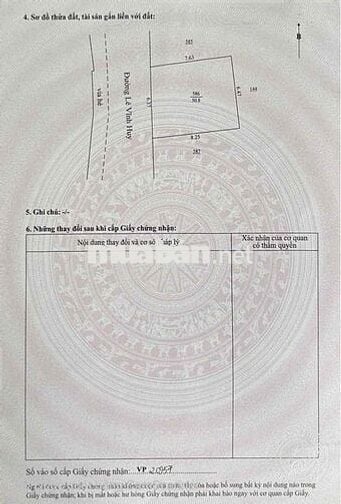 bán đất mặt tiền Hoà Cường ngang 6,5m sát chợ