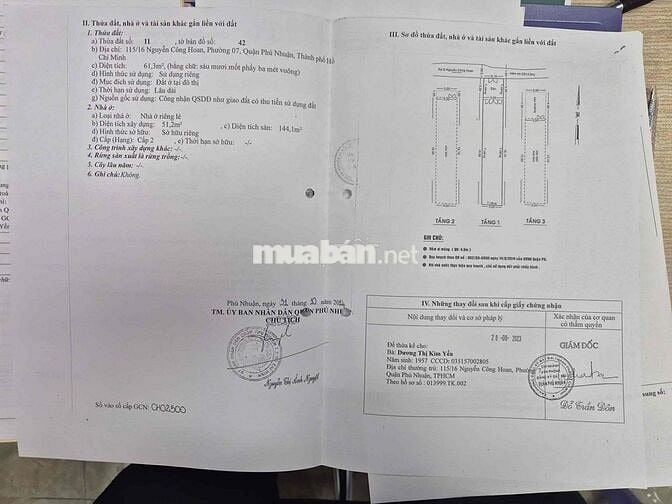 nhà hẻm xe hơi 7m trung tâm quận phú nhuận