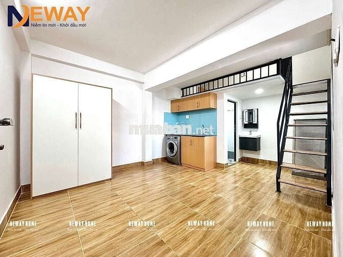 CĂN HỘ CÓ GÁC FULL NỘI THẤT - MÁY GIẶT RIÊNG - THUẬN TIỆN DI CHUYỂN